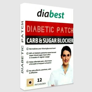Diabest Diabetic Patch Carb & Sugar Blocker 12 Patches/box