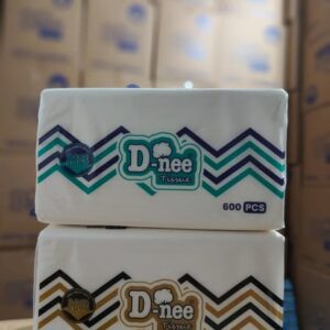 D-NEE Soft Pack Tissues - 600 Sheets in 1 pack - 4 pack bundle