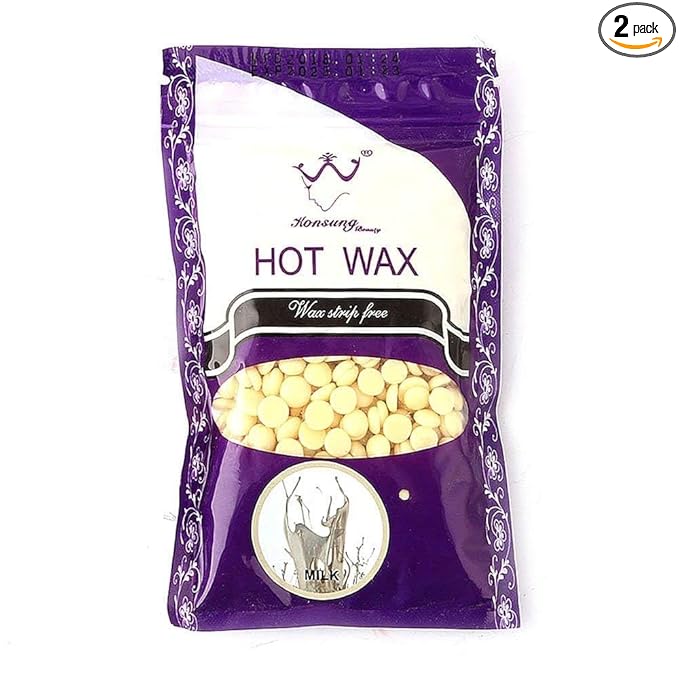 hair removal wax beans – 100g strip free wax konsung hard wax beans 100g – easy at home hair removal