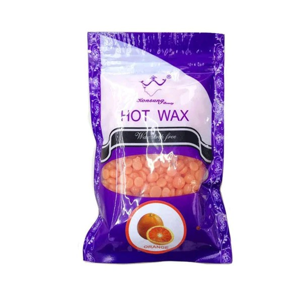 hair removal wax beans – 100g strip free wax konsung hard wax beans 100g – easy at home hair removal