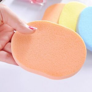 2 pcs facial accessories face wash cleansing sponge makeup remover puff foam pad