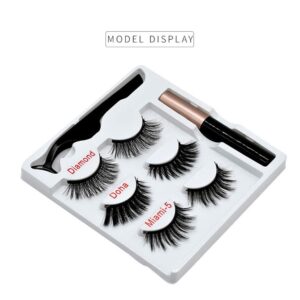 3D Magnetic Eyelashes – Reusable, No Glue Needed