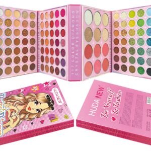 HUDA NEW 117 Color Diamond Crystal Eyeshadow Palette