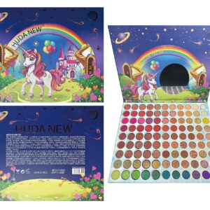 Matte, Glittery & Shimmer Colorful Eyeshadow Palette