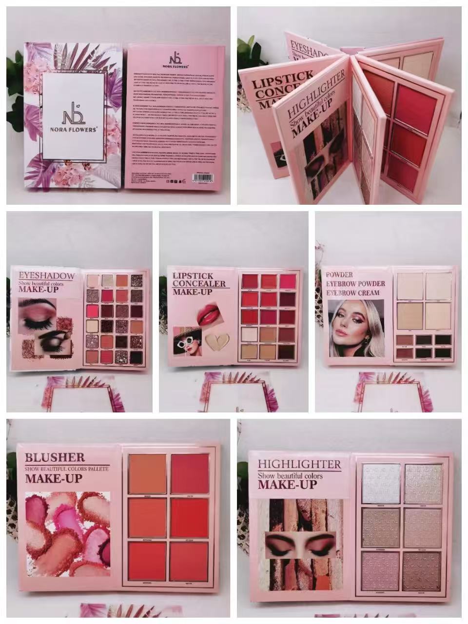 Nora Flowers All-in-One Makeup Palette | Versatile Beauty Kit