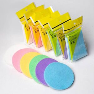 Pack of 12 Compressed Facial Cleansing Makeup Sponges