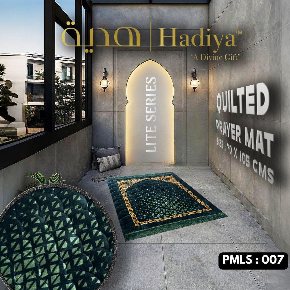 Super Soft Shiny Finish (70x105 cm) Shiny Comfort Salah Mat – Quilted & Soft (70x105 cm) - Image 9