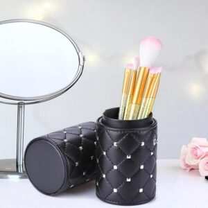 Set Of 12 Makeup Brush Bucket, Cosmetic Brush Bag, Cosmetics Makeup Brushes Storage Box