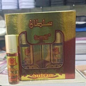 Pack of 6 Pcs Surrati Sultan 6ml | Alcohol-Free Roll-On Perfume Oil