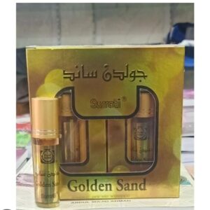 Pack of 6 Pcs Golden Sand by Surrati | Concentrated Perfume Oil Attar