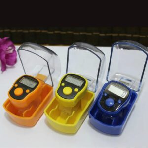 3 Pcs Digital LED Tasbih Counter with Beep & Night Mode | 5-Digit