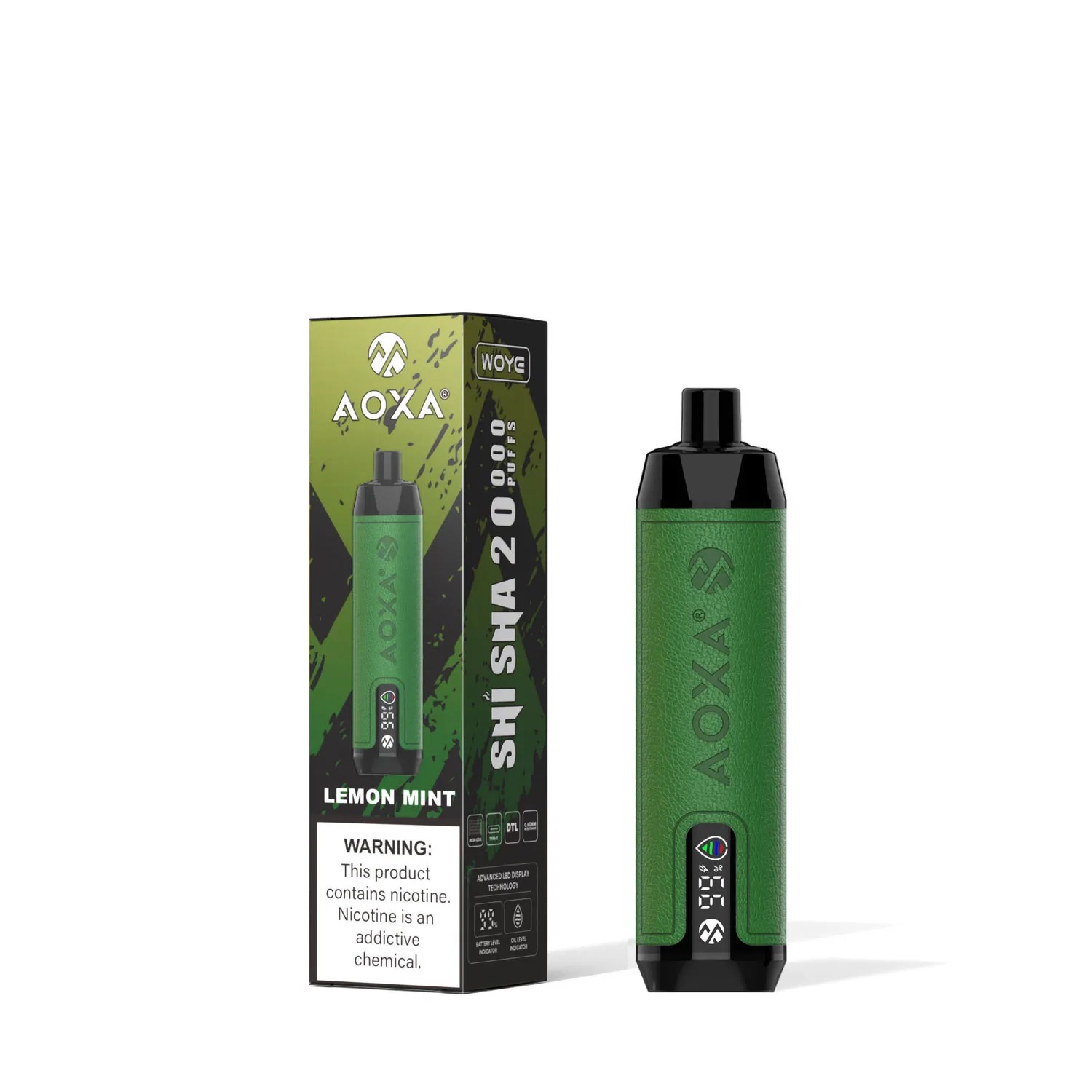 AOXA Disposable Vape E-Shisha 20K Puffs AOXA Disposable Vape E-Shisha | 20K Puffs | Long-Lasting Flavor - Image 8