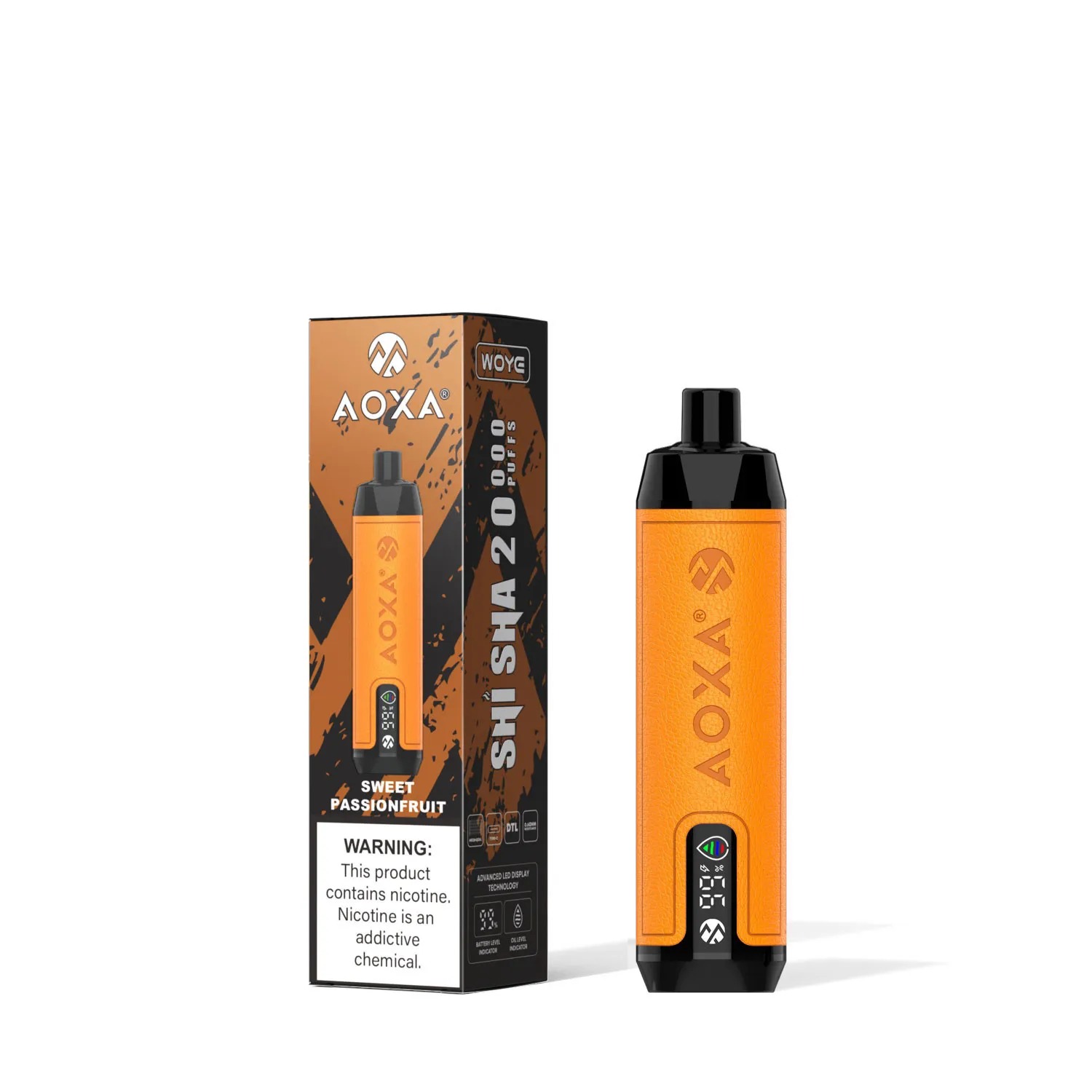 AOXA Disposable Vape E-Shisha 20K Puffs AOXA Disposable Vape E-Shisha | 20K Puffs | Long-Lasting Flavor - Image 5