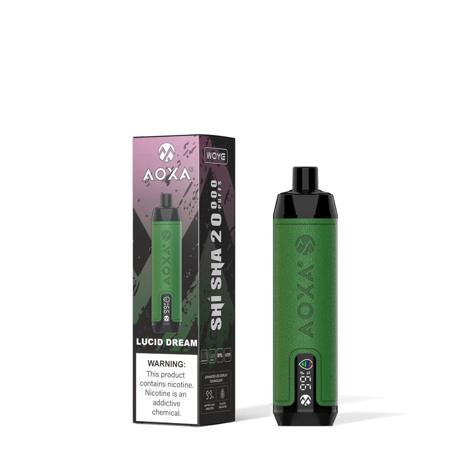 AOXA Disposable Vape E-Shisha 20K Puffs AOXA Disposable Vape E-Shisha | 20K Puffs | Long-Lasting Flavor - Image 4