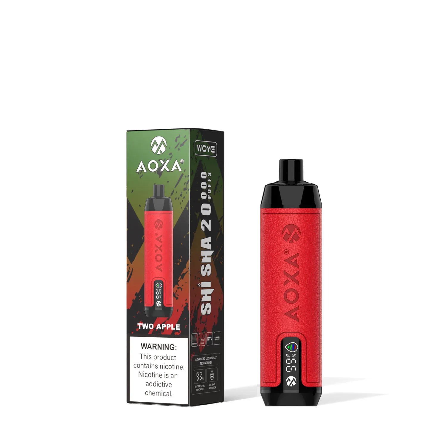 AOXA Disposable Vape E-Shisha 20K Puffs AOXA Disposable Vape E-Shisha | 20K Puffs | Long-Lasting Flavor