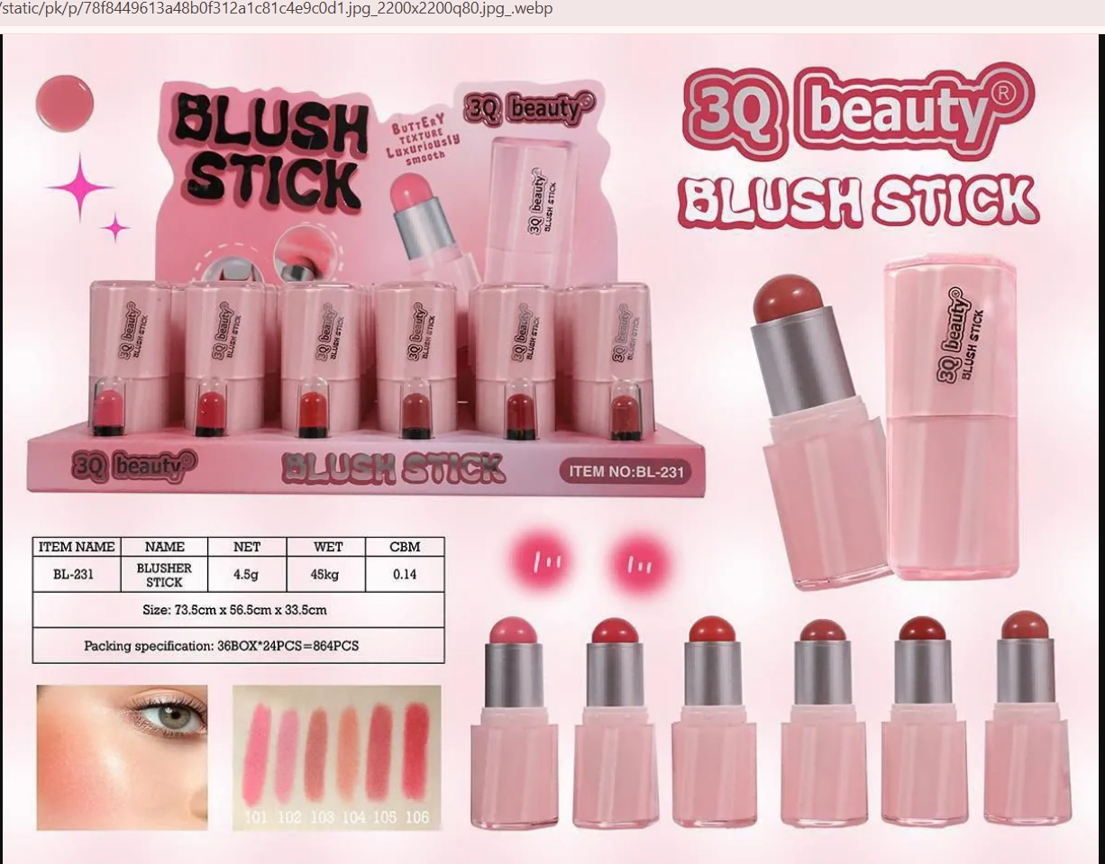3Q Beauty Blush Stick